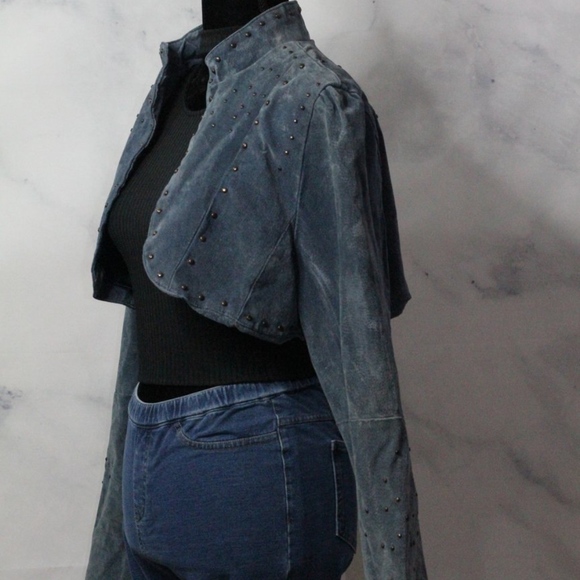 Ashley Stewart Leather Jacket Plus Size (2X) - Picture 6 of 8